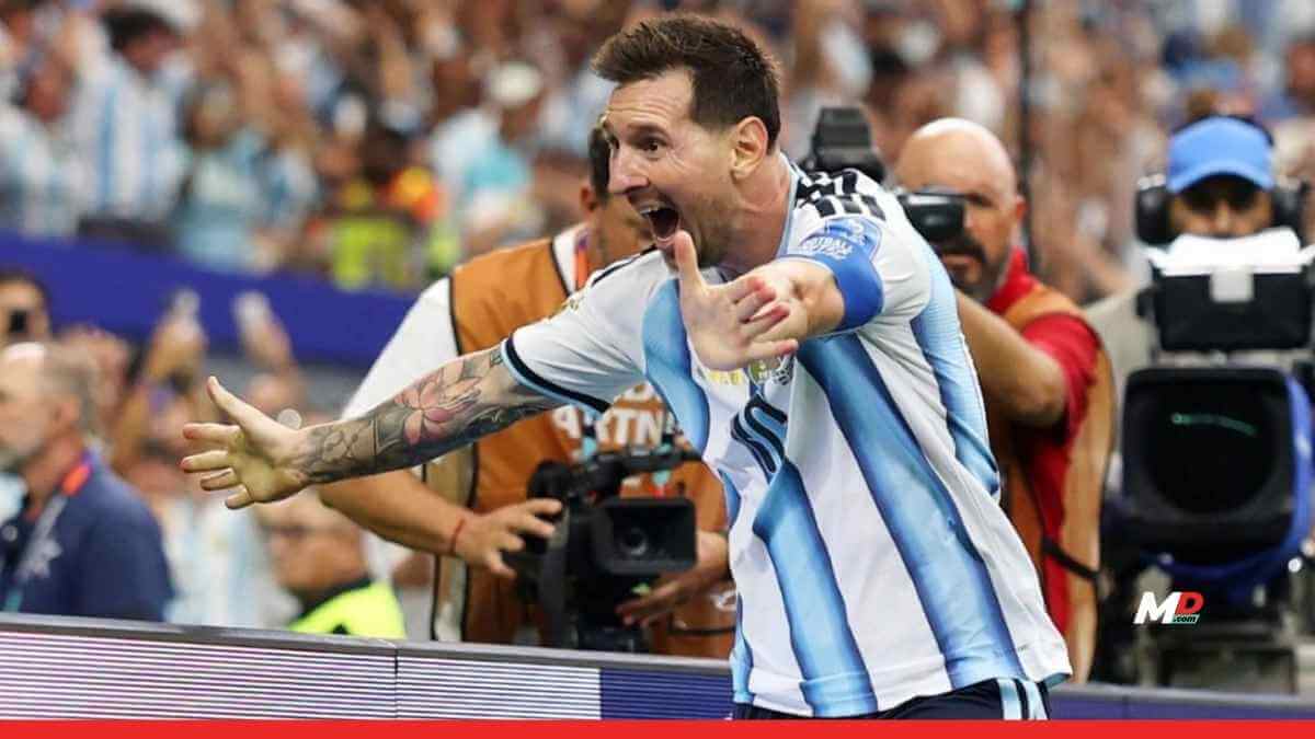 Argentina beat Austria 2-0, with Messi making World Cup history 