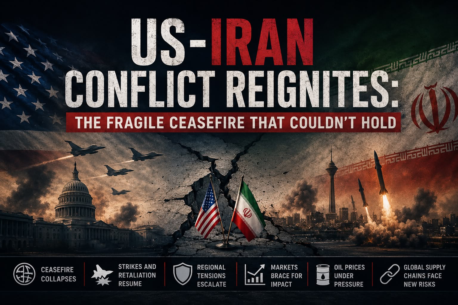 US-Iran Conflict Reignites: The Fragile Ceasefire That Couldn’t Hold