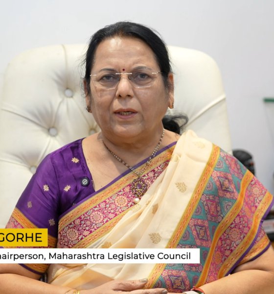 Baat Bharat Ki, with Dr. Neelam Gorhe, Shiv Sena Deputy Chairperson, Maharashtra Legislative Council