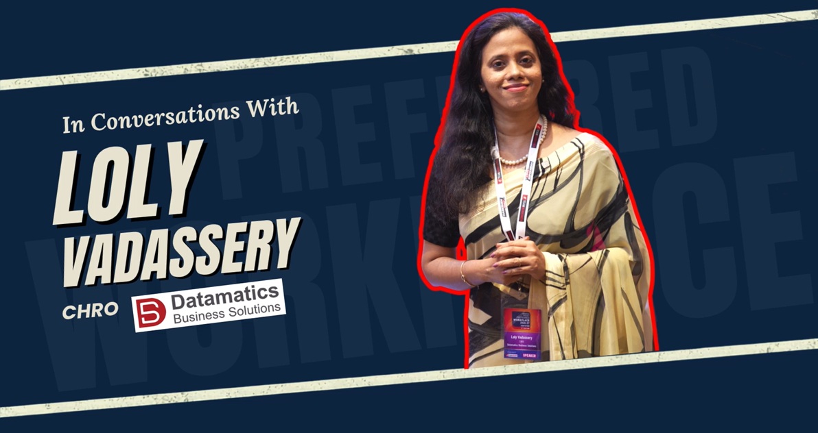 Loly Vadassery, CHRO, Datamatics Business Solutions