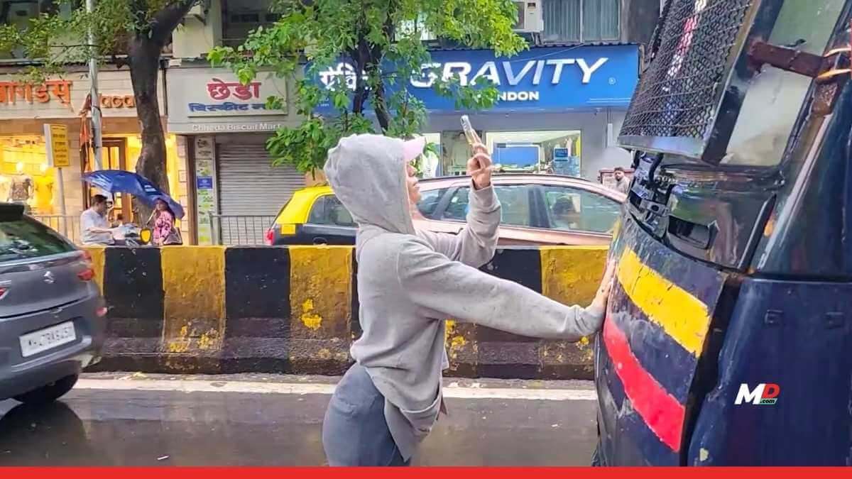Here’s the tale of a lone protestor who stopped the cops in their tracks