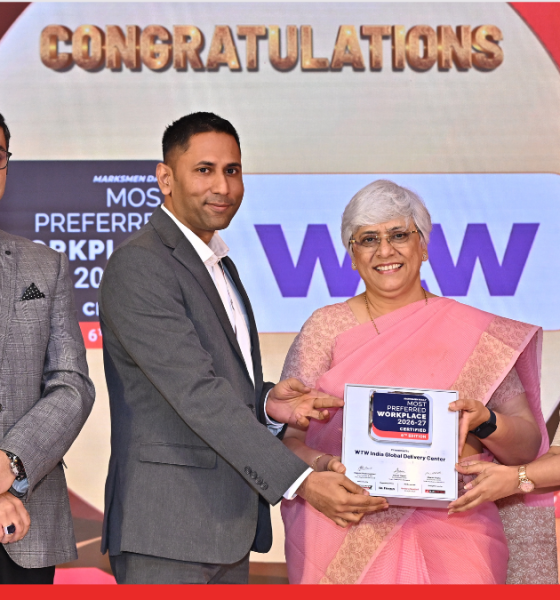 What are the key actions WTW India Global Delivery Center is taking to create and sustain a culture of workplace excellence?
