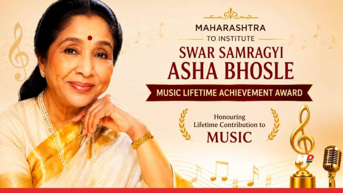 Maharashtra Announces Asha Bhosle Lifetime Music Award