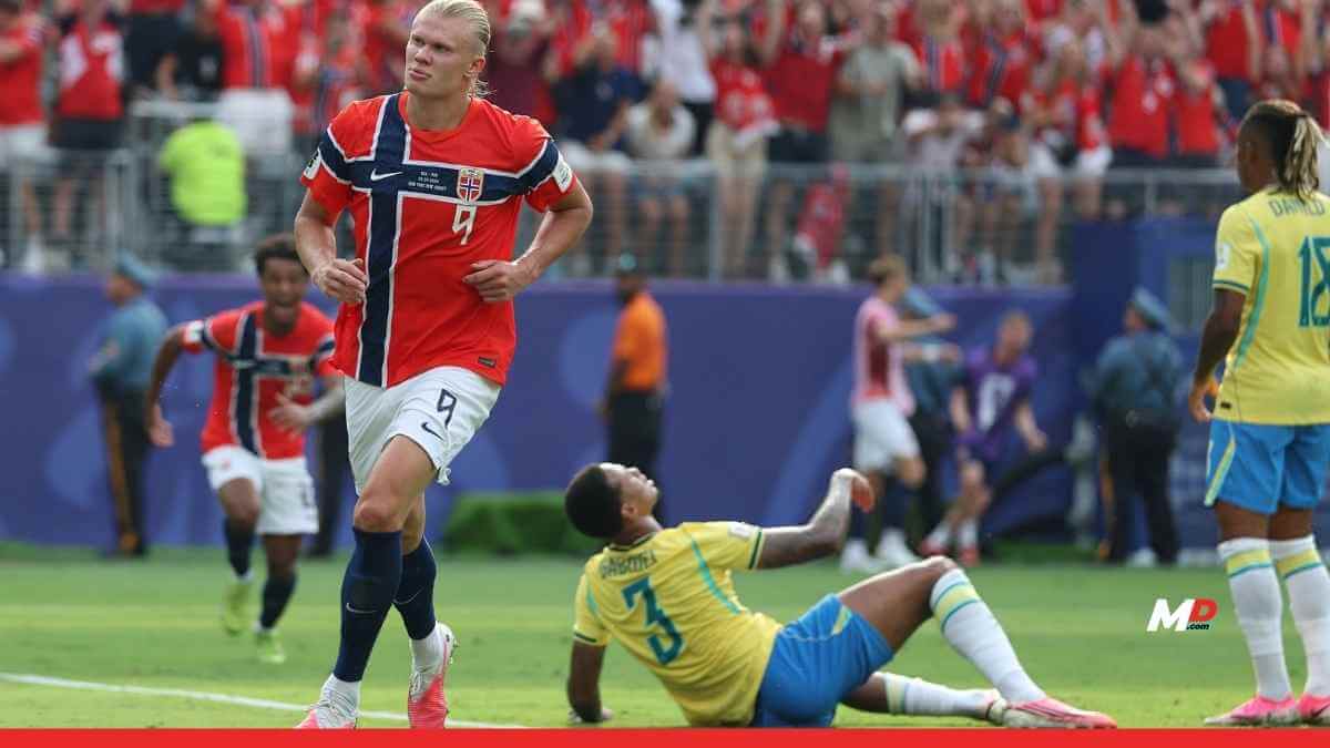Haaland Sinks Brazil as England Beat Mexico