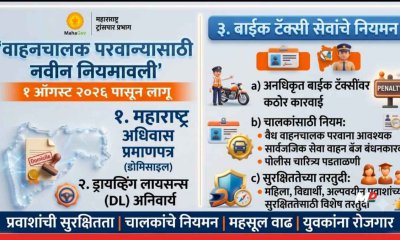 Maharashtra Domicile Certificate Mandatory for Driving Licenses from August 1: Transport Minister Pratap Sarnaik
