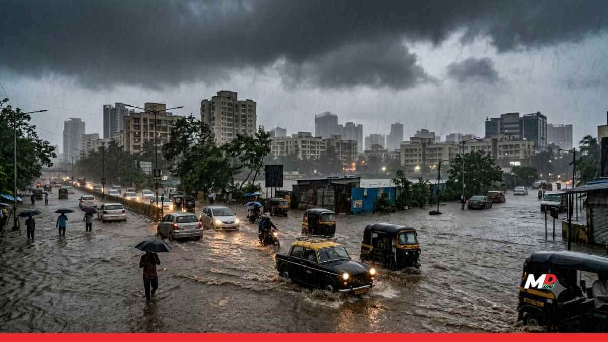 Maharashtra Rain: Palghar Gets 203 mm, Mumbai Flooded