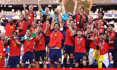 Spain are World Champions, as Ferran Torres breaks ten-man Argentina's resistance 