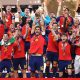 Spain are World Champions, as Ferran Torres breaks ten-man Argentina's resistance 