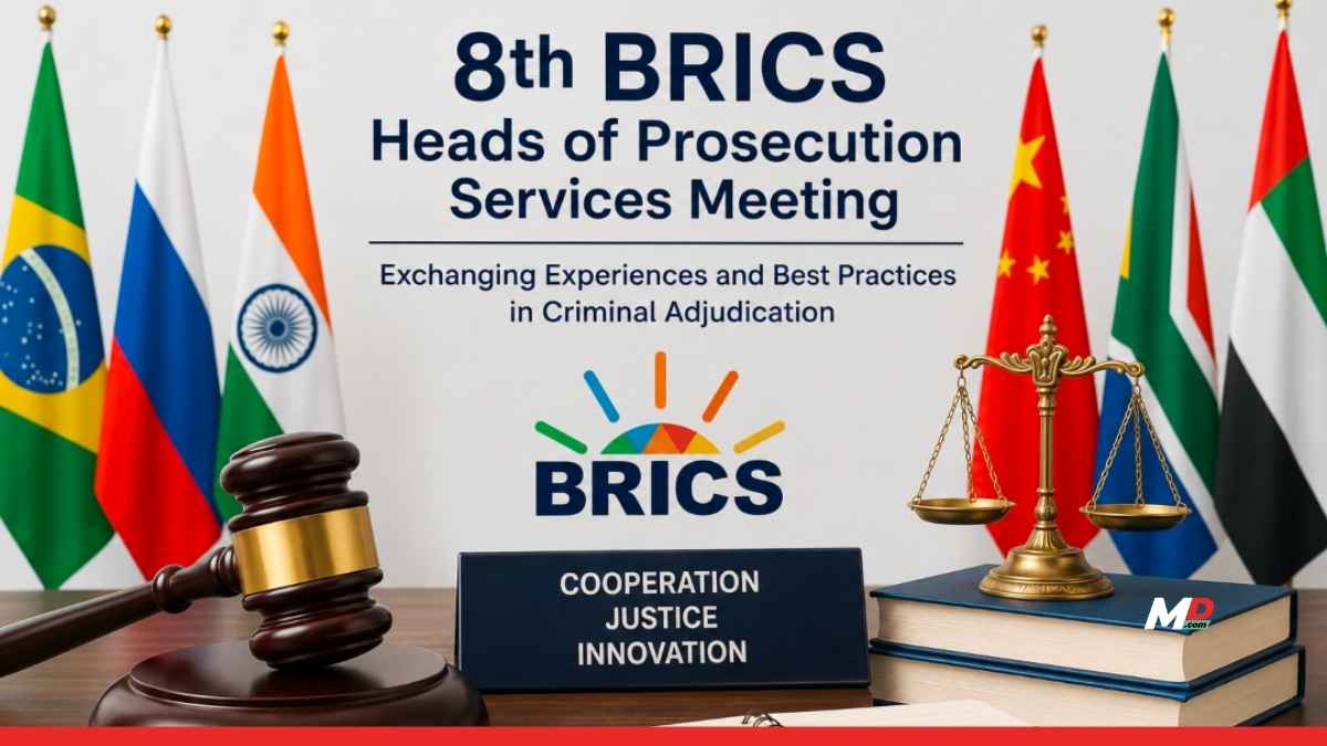 India Hosts 8th BRICS Heads of Prosecution Meeting