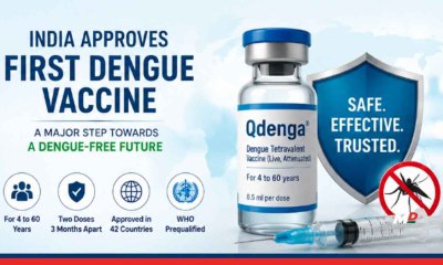 India Approves First Dengue Vaccine