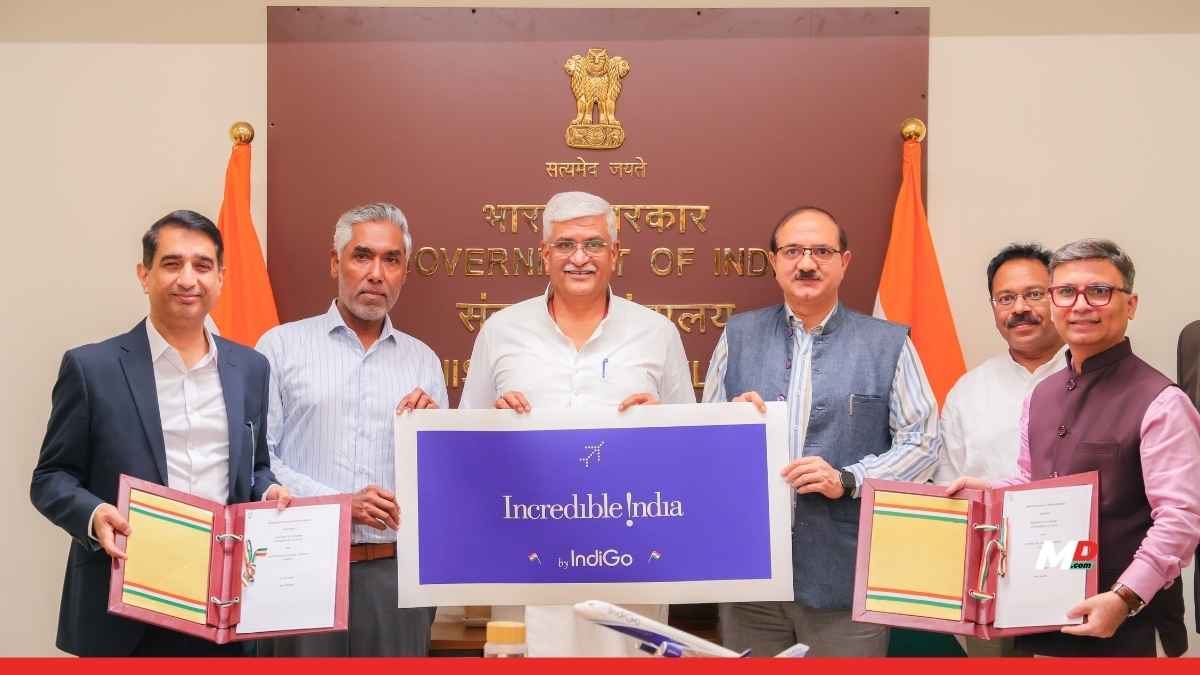 IndiGo Partners with Tourism Ministry for Incredible India