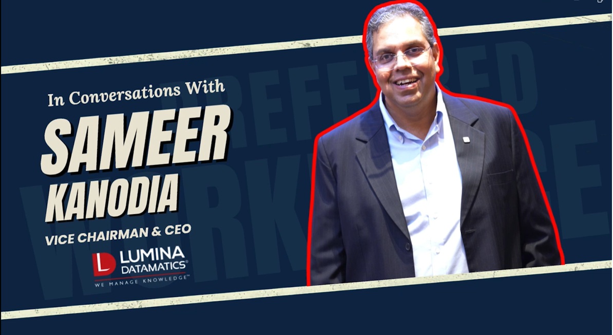 Sameer Kanodia, Vice Chairman & CEO, Lumina Datamatics