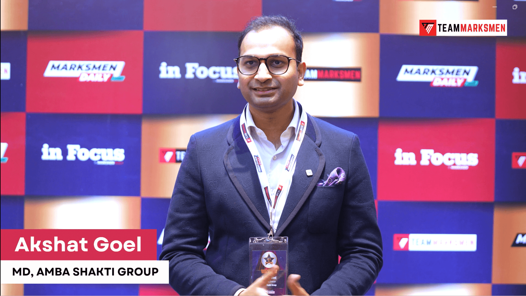 Akshat Goel, MD, Amba Shakti Group