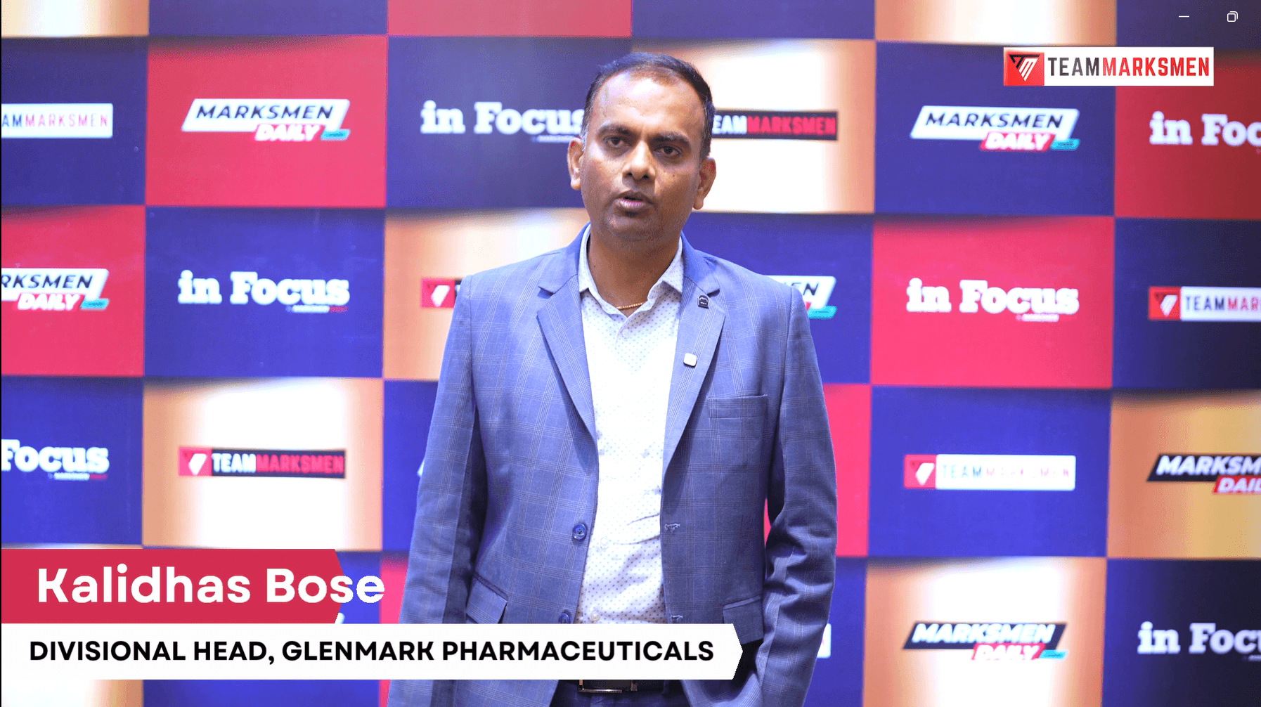 Kalidhas Bose - Divisional Head - Glenmark Pharmaceuticals