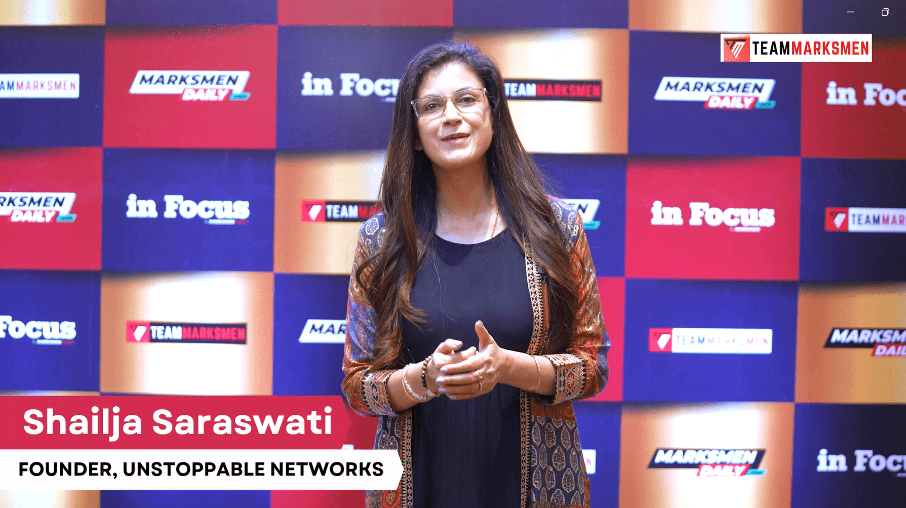 Shailja Saraswati, Founder, Unstoppable Network