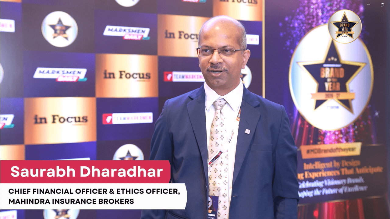 Saurabh Dharadhar, Chief Financial Officer & Ethics Officer, Mahindra Insurance Brokers