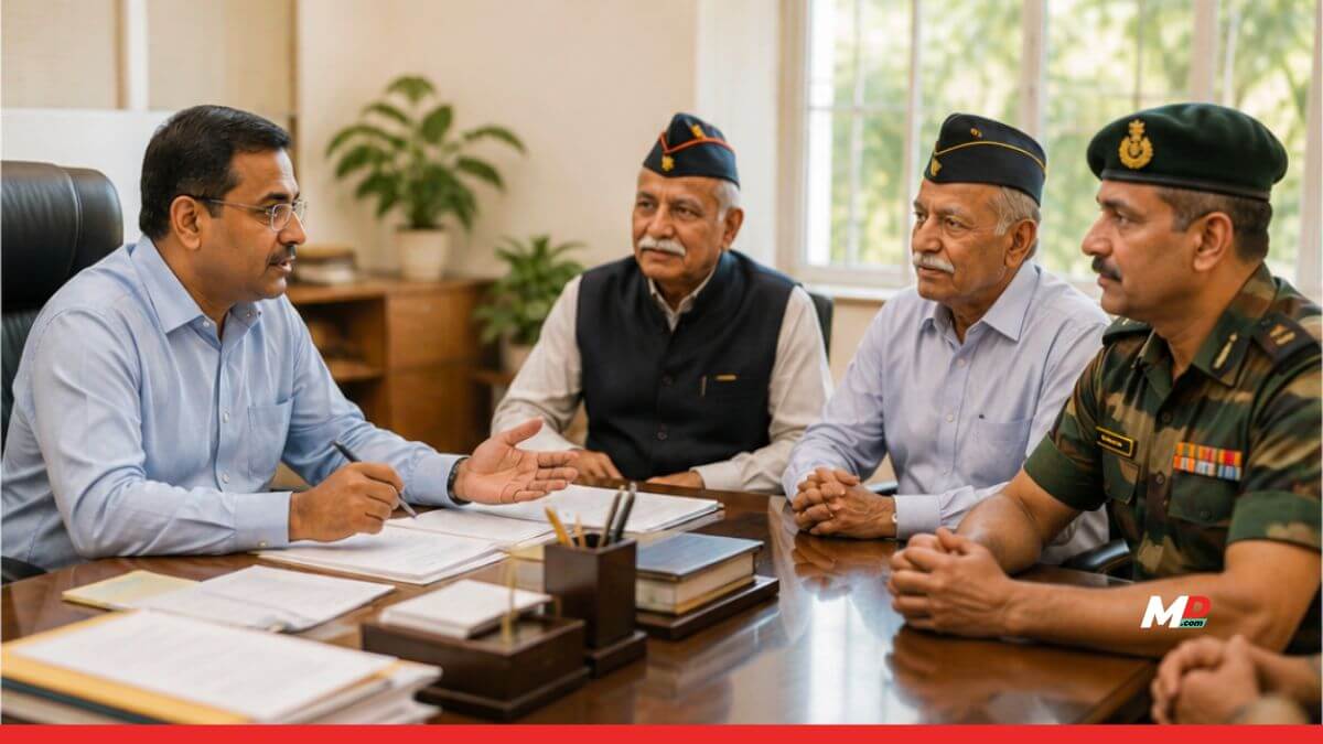 District-Level ‘Sainik Darbar’ to Be Organized to Resolve Ex-Servicemen's Grievances