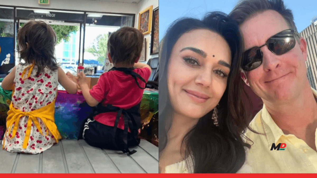 Preity Zinta reveals why her US-born twins identify as ‘100% Indian’
