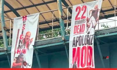 Mumbai Youth Congress Holds Banner Protest in Bandra and Borivali Against Action on NEET Protesters