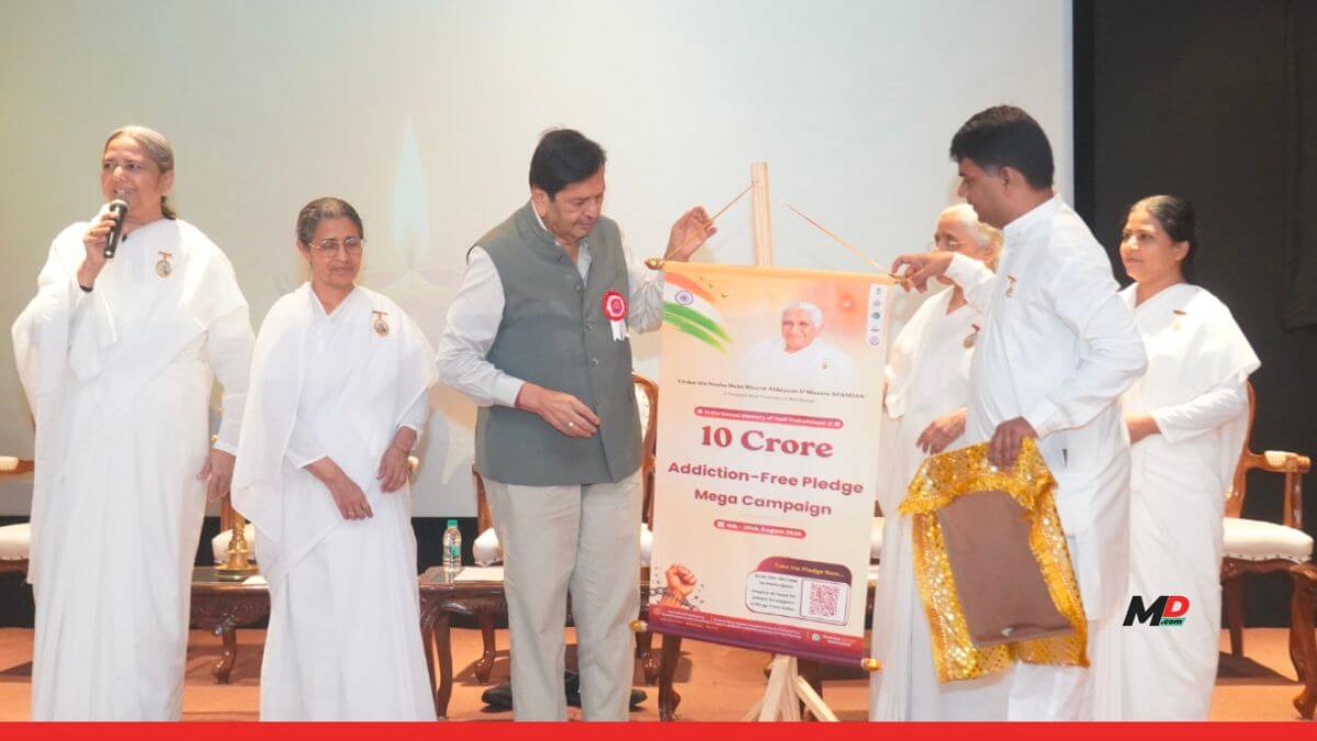 Addiction-Free Pledge Campaign Launched in Mumbai by Minister Mangal Prabhat Lodha