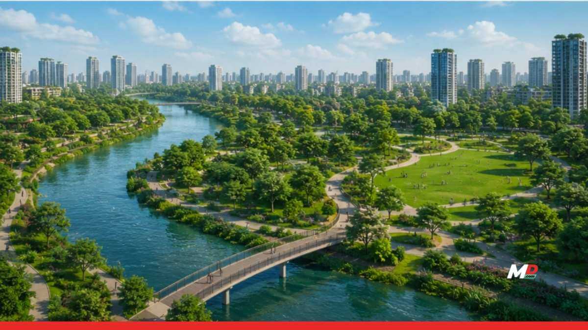 Grand Green Network to Rise in Dharavi: Mithi River Promenade to Feature 40,000 Trees