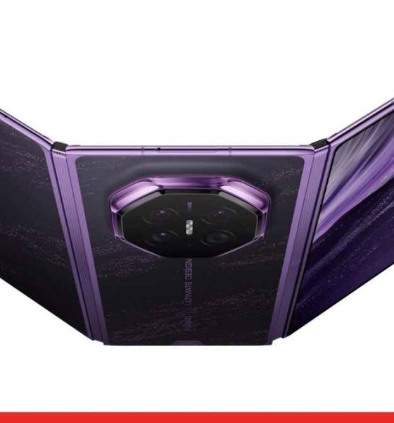 Huawei Launches $3,000 Tri-Fold Smartphone