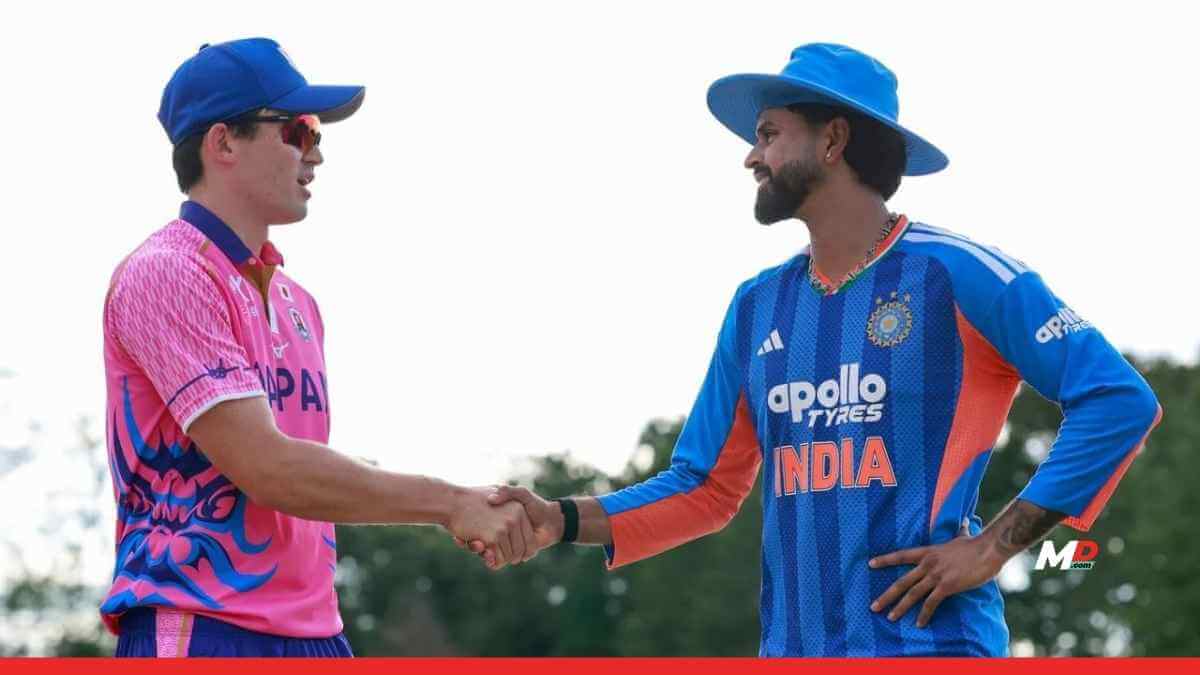 India Survives Japan Scare in Rain-Hit Five-Over T20I