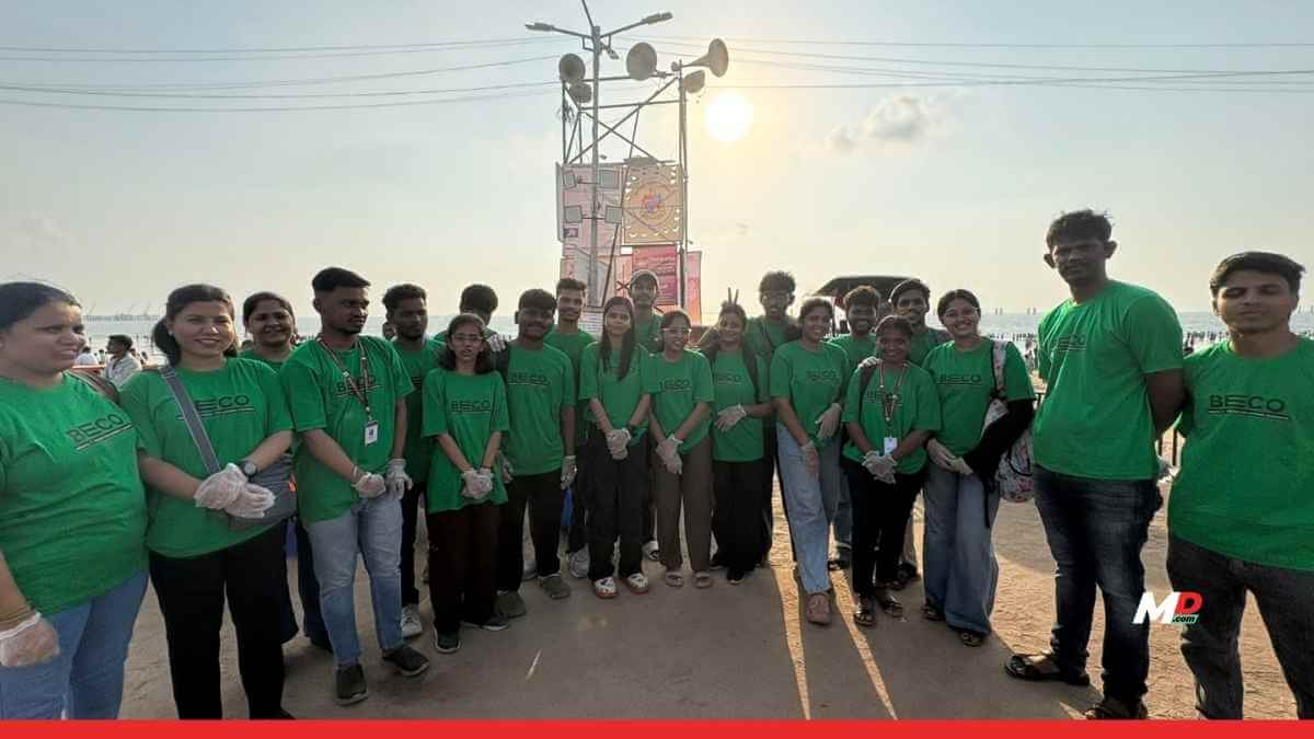 Beco and BMC Team Up to Keep Mumbai Visarjan Spots Clean